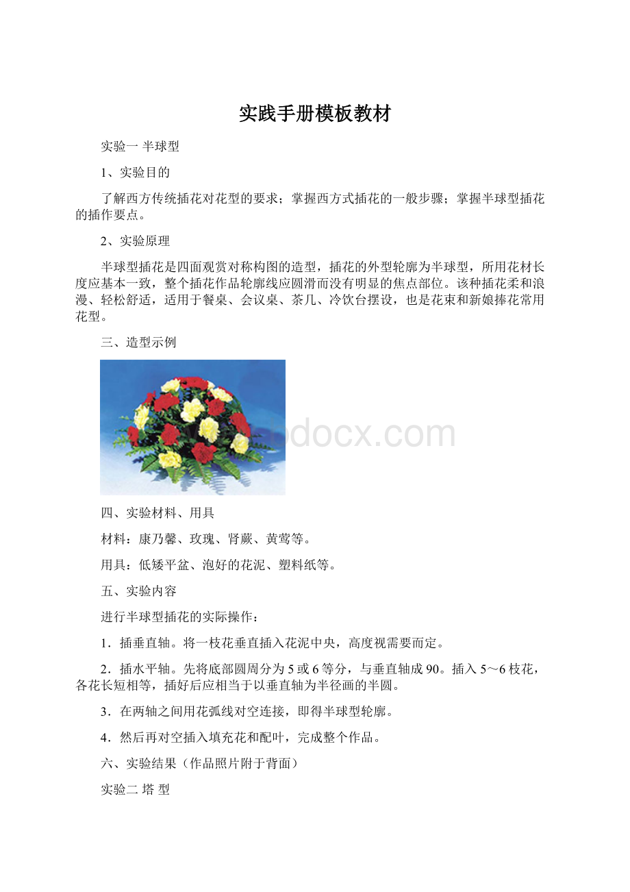 实践手册模板教材Word文件下载.docx_第1页