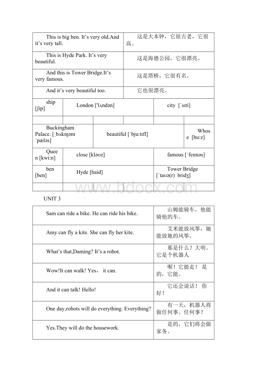 外研版小学英语四年级下册课文翻译Word下载.docx_第3页