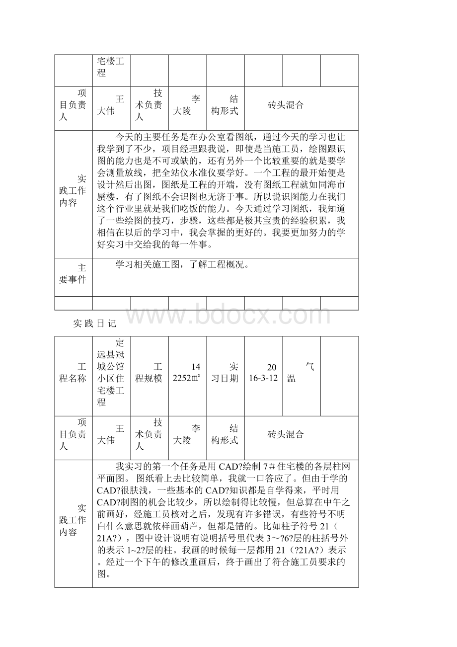 建筑施工日志 篇 般版.docx_第3页