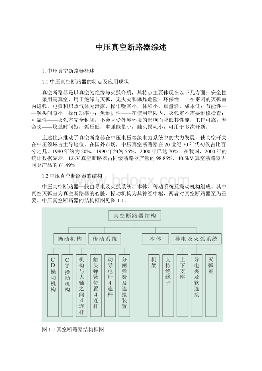 中压真空断路器综述.docx_第1页