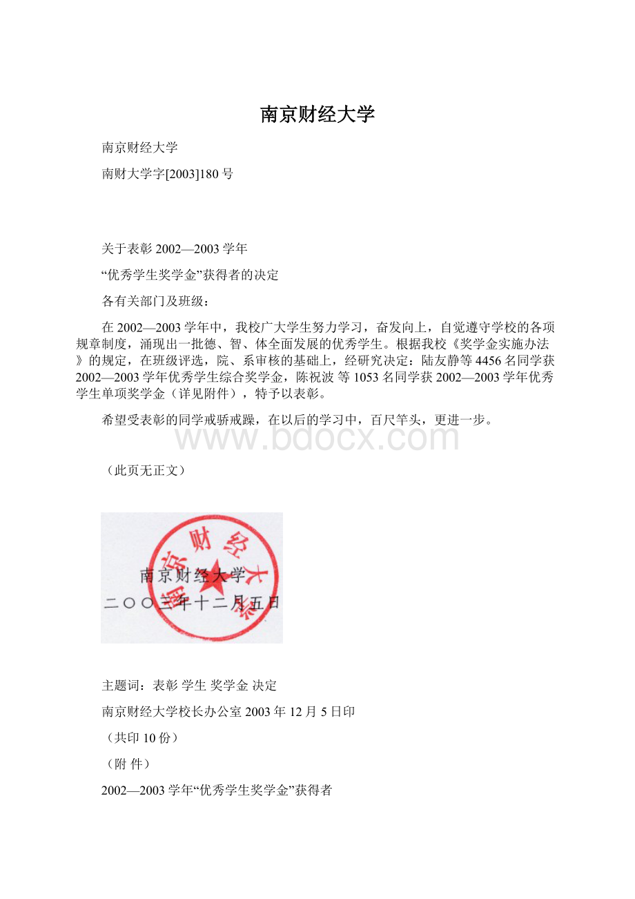 南京财经大学文档格式.docx