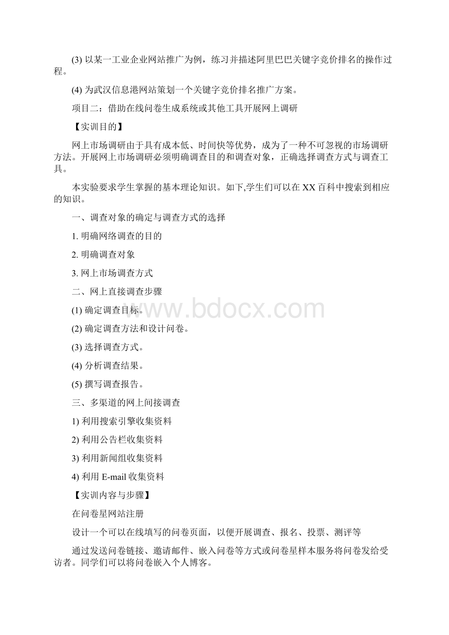 网络营销实训报告doc.docx_第3页