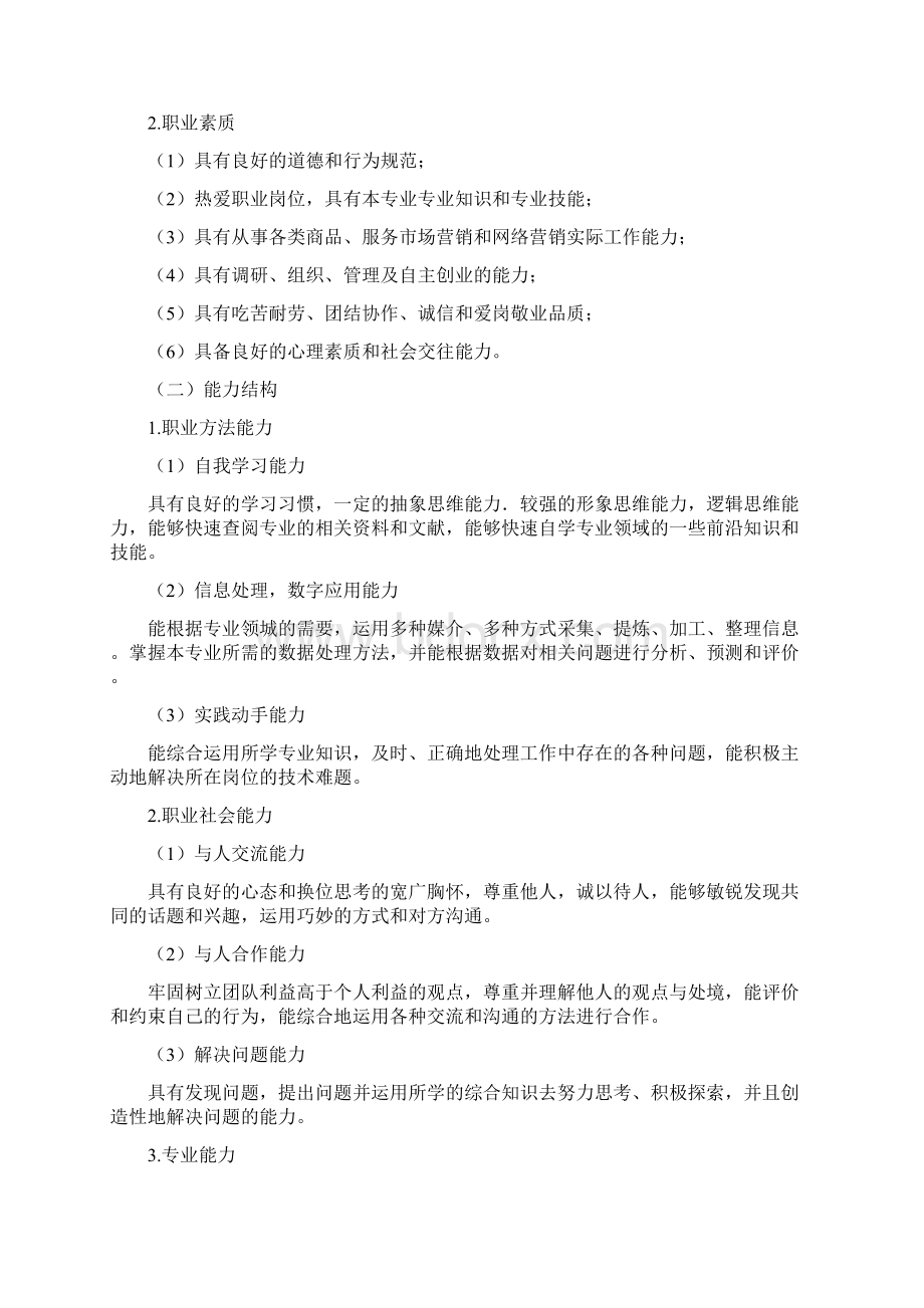 电商专业人才培养方案中职.docx_第2页