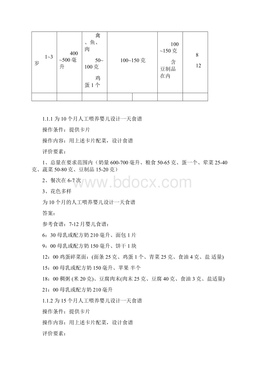 高级育婴师三级实践复习题总结.docx_第2页