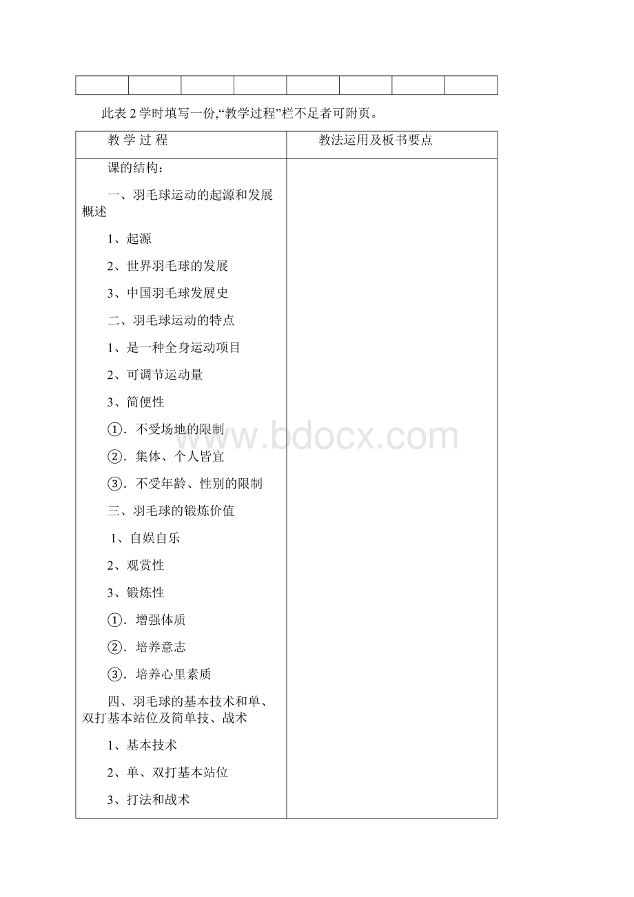 第二学期羽毛球教案.docx_第2页