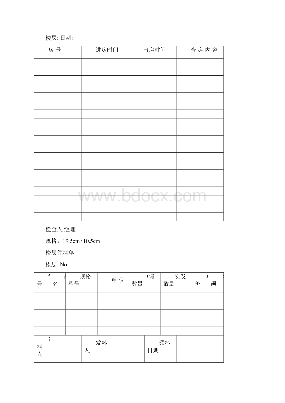 大型星级酒店各部门员工考勤管理表.docx_第2页