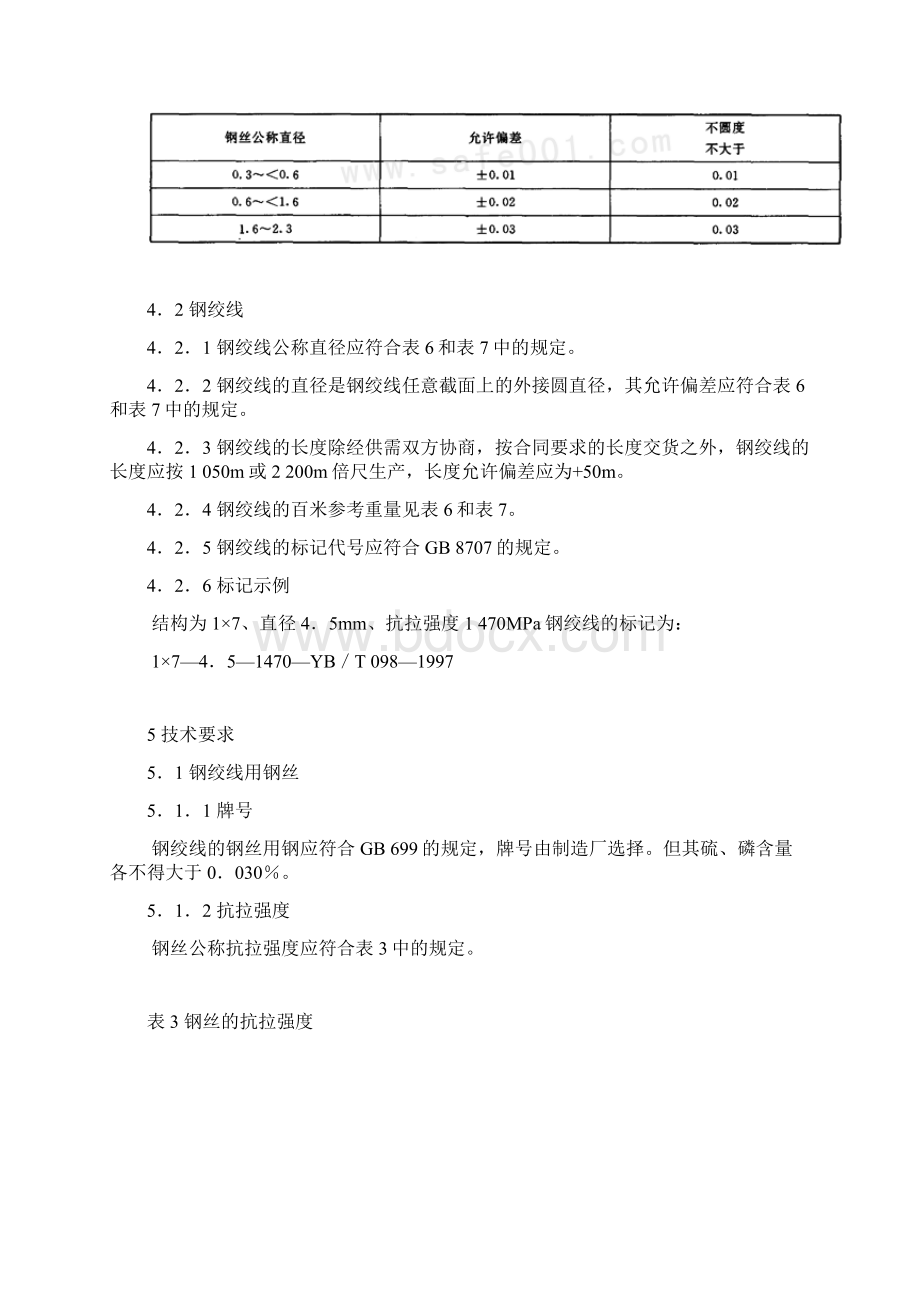 完整word版光缆用镀锌钢绞线规范.docx_第3页