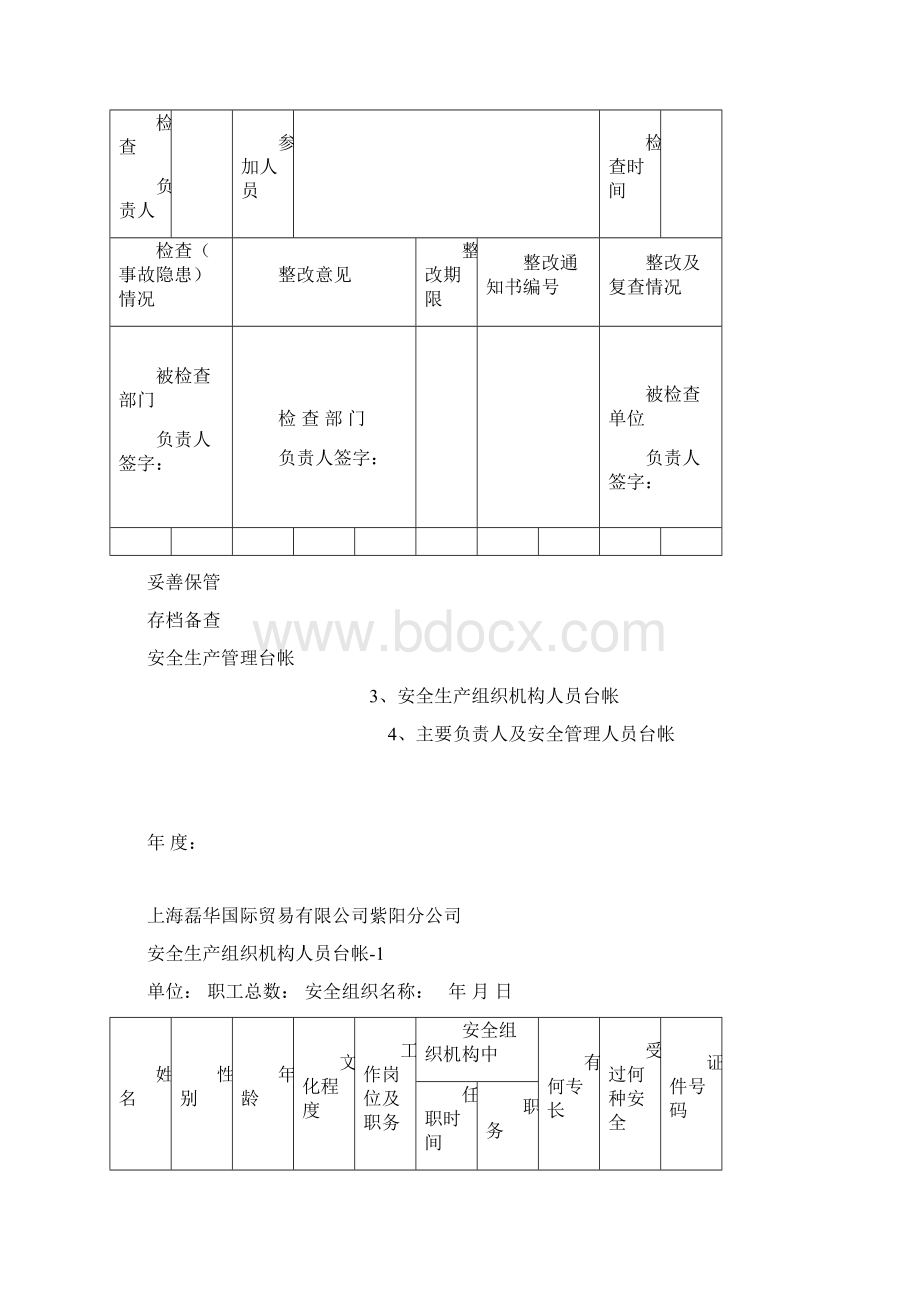 安全生产管理台帐文档格式.docx_第2页