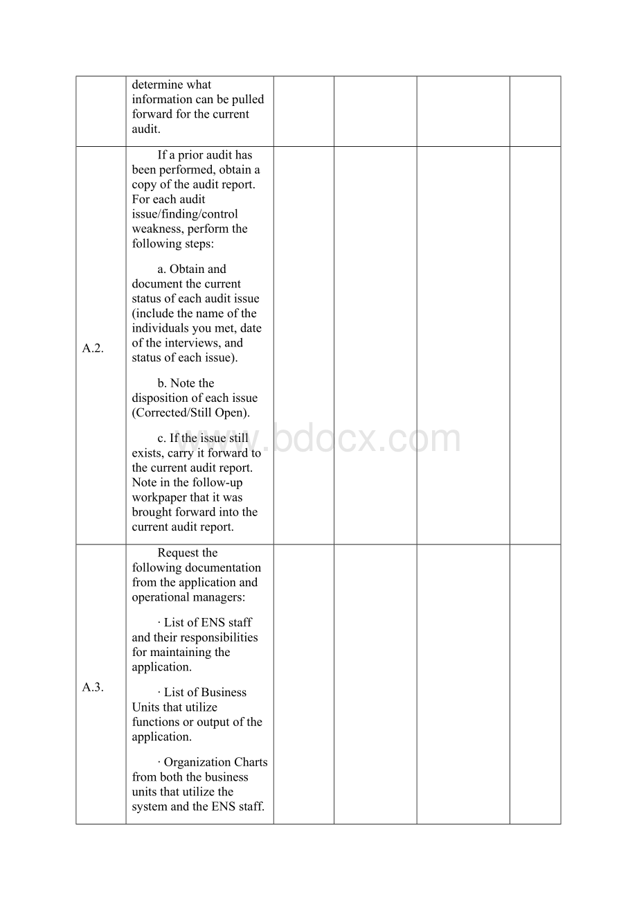 Application Systems IT Audit Program.docx_第2页