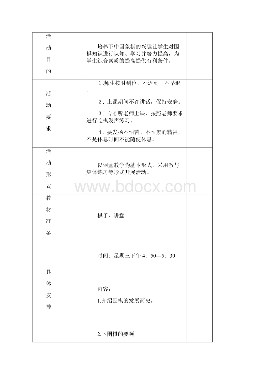 完整word版乡村少年宫活动记录棋艺兴趣小组活动记录.docx_第2页