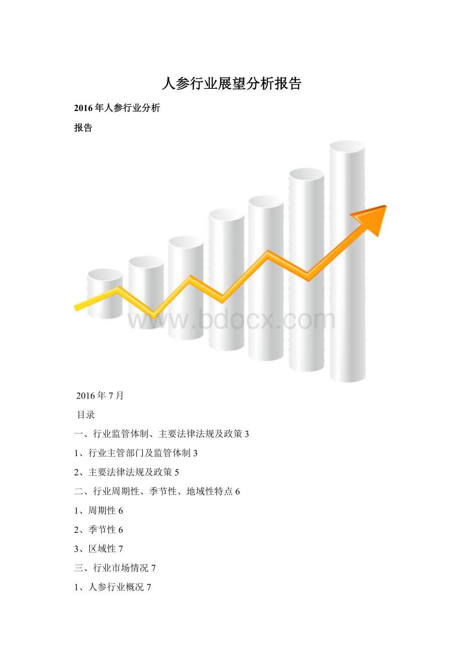 人参行业展望分析报告.docx_第1页