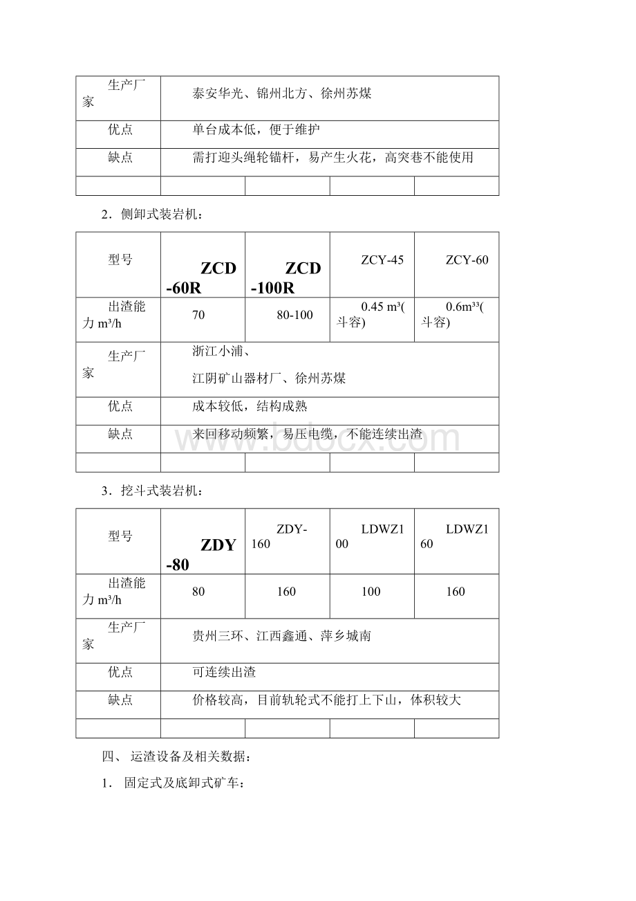 关于岩巷机械化作业线的几点认识.docx_第3页