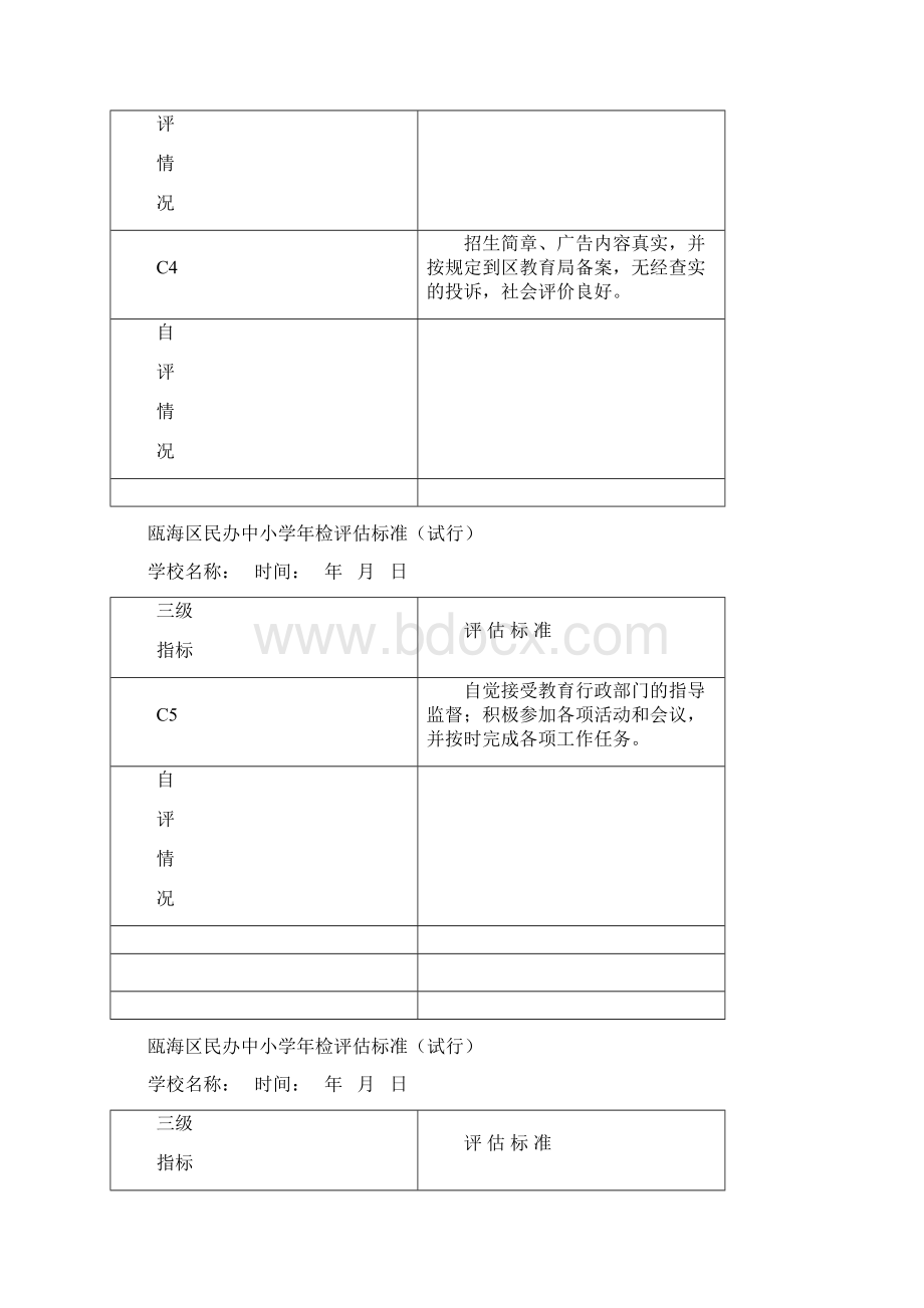 瓯海区民办中小学年检评估标准版.docx_第2页