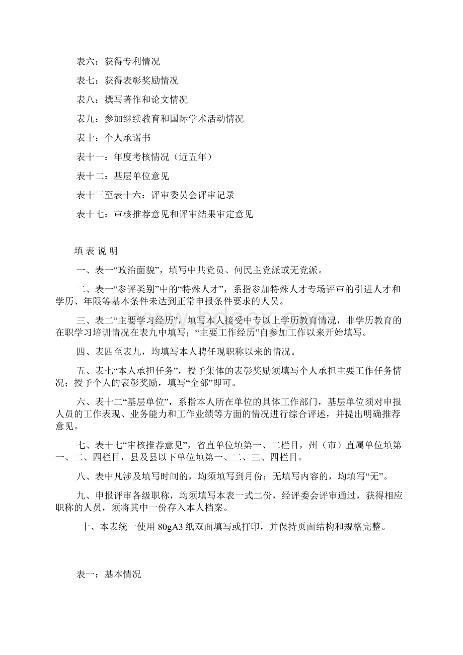 专业技 职称申报评审表已排版Word下载.docx_第2页