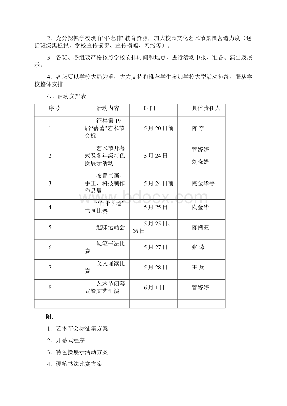 小学艺术节活动方案.docx_第2页