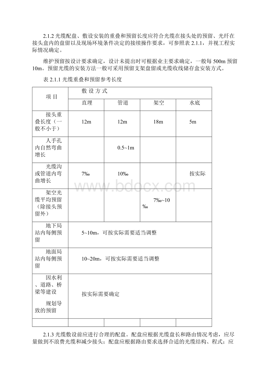 通信光缆传输线路工程施工规范Word格式文档下载.docx_第2页