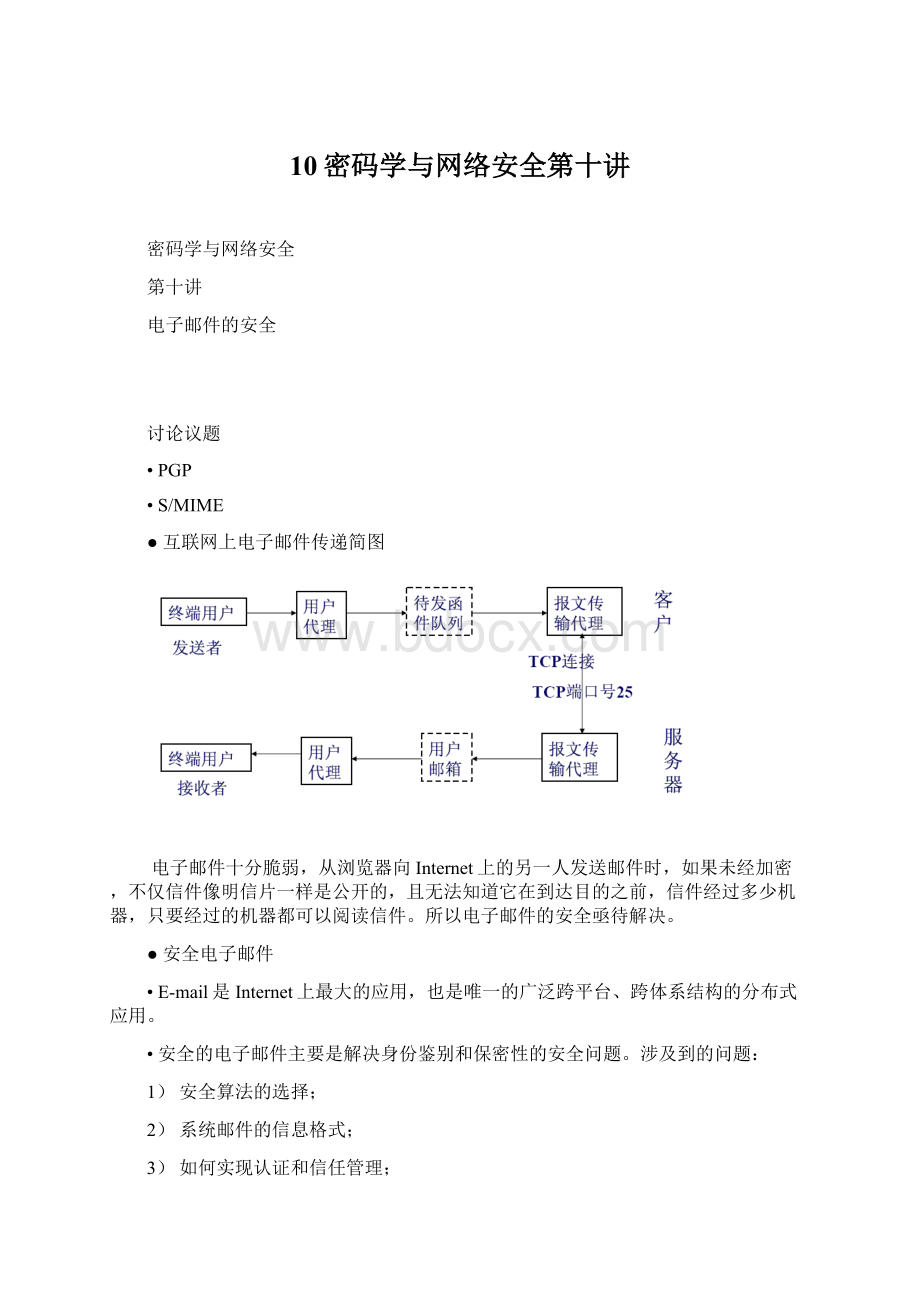 10密码学与网络安全第十讲Word下载.docx_第1页