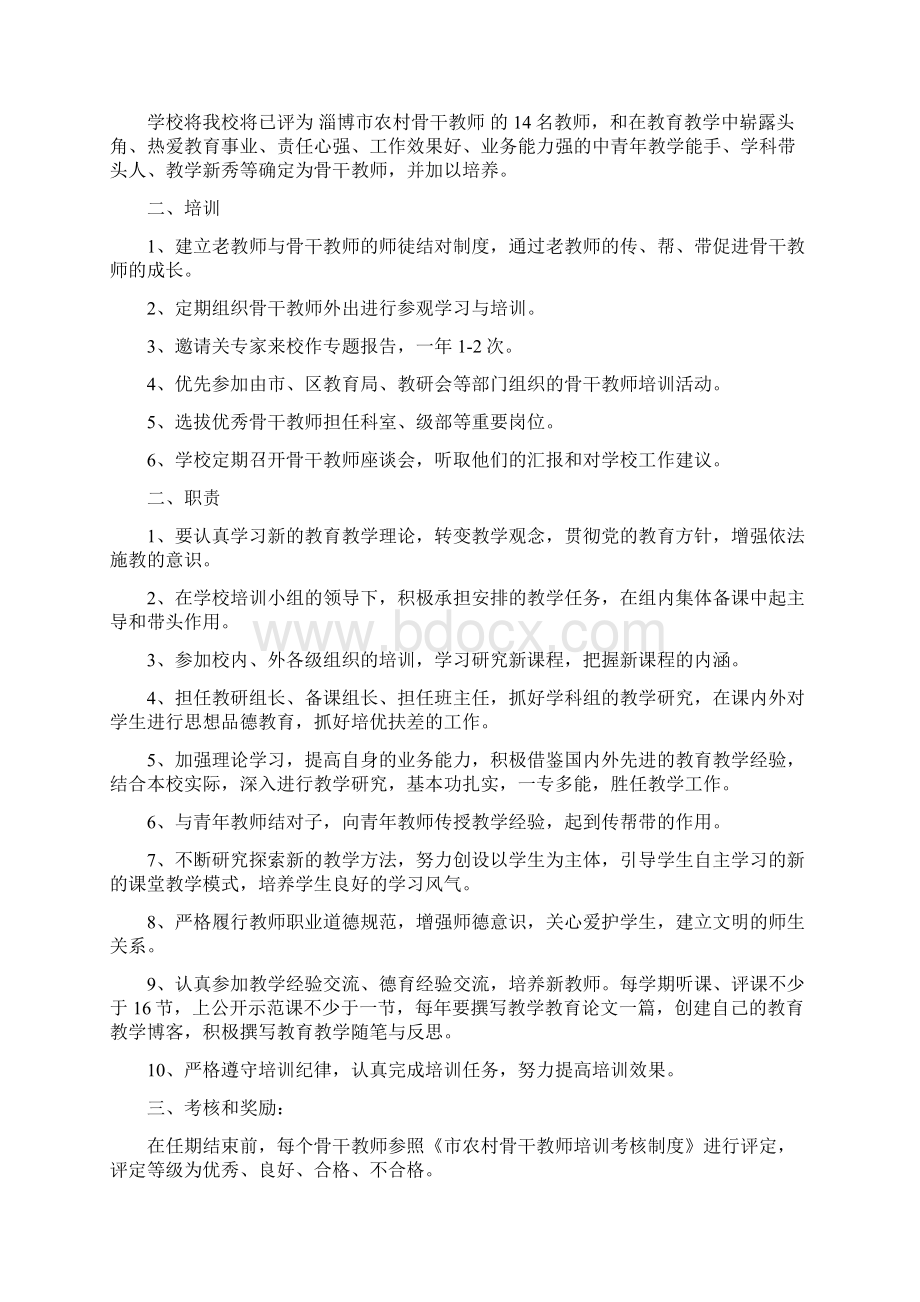 骨干教师培训制度文档格式.docx_第3页