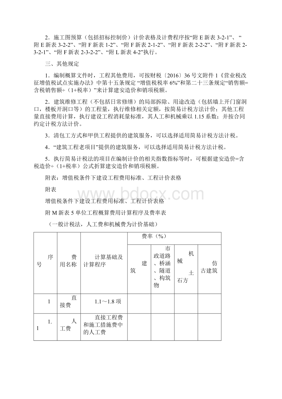 湖南关于增值税条件下计费程序和计费标准的规定及关于增值税条件下材料价格发布与使用的规定.docx_第2页