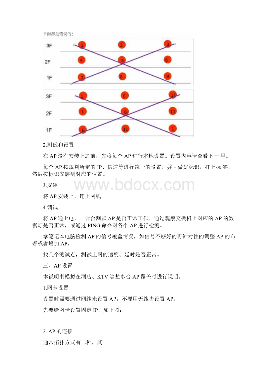 吸顶式无线AP设置的说明书.docx_第2页