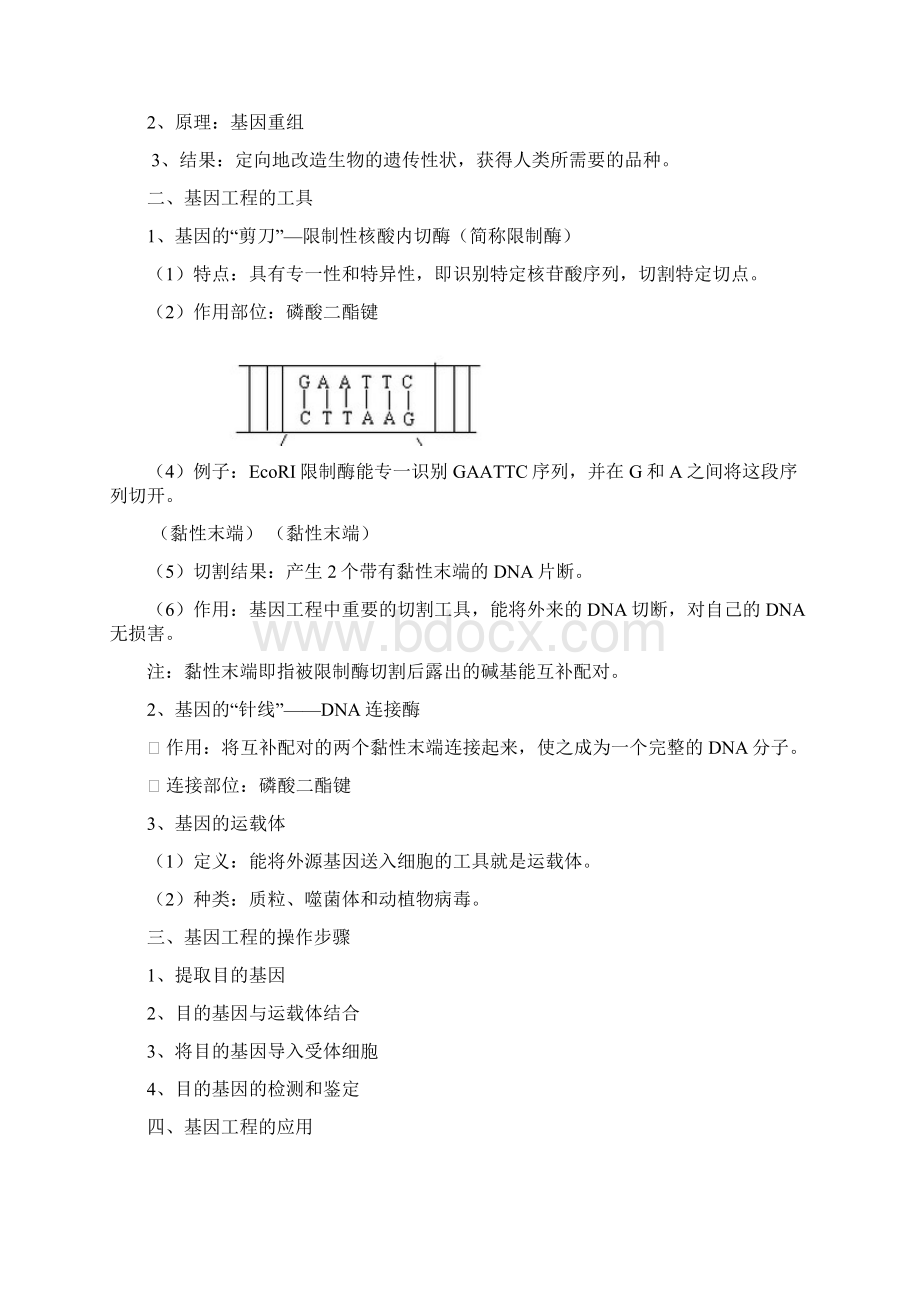 高中生物必修三知识点详解Word文档下载推荐.docx_第2页