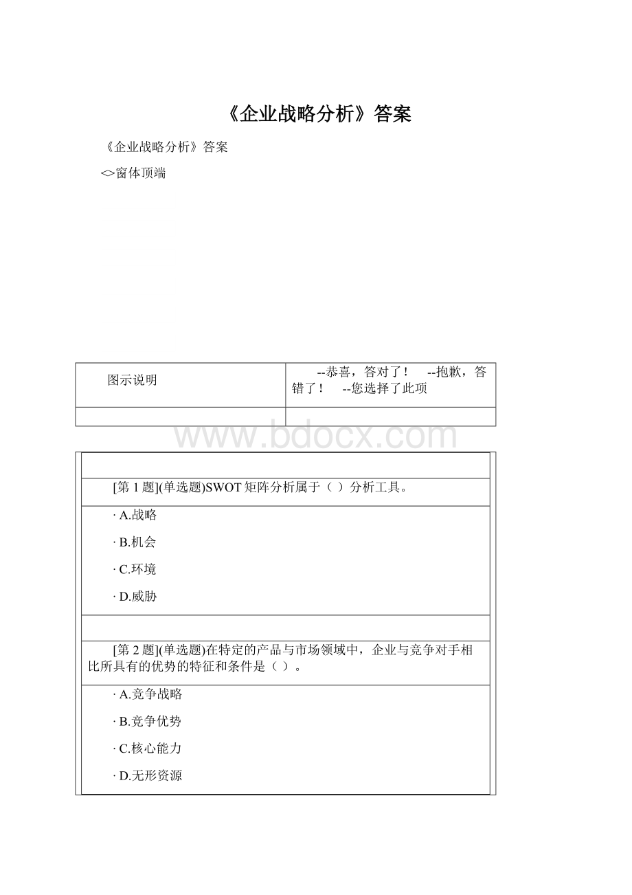 《企业战略分析》答案.docx_第1页