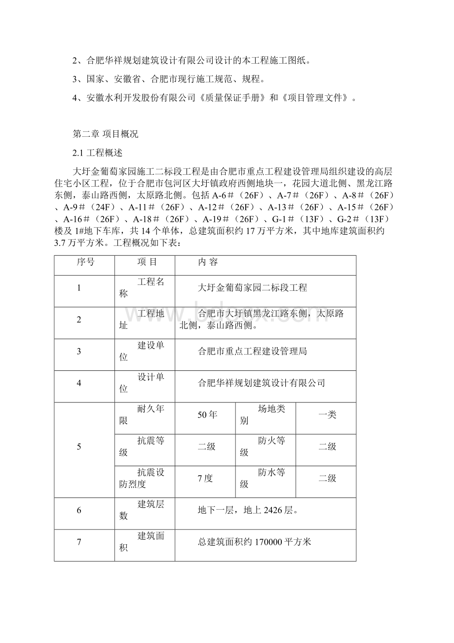 大圩金葡萄家园施工设计施工设计报监理完整版文档格式.docx_第2页