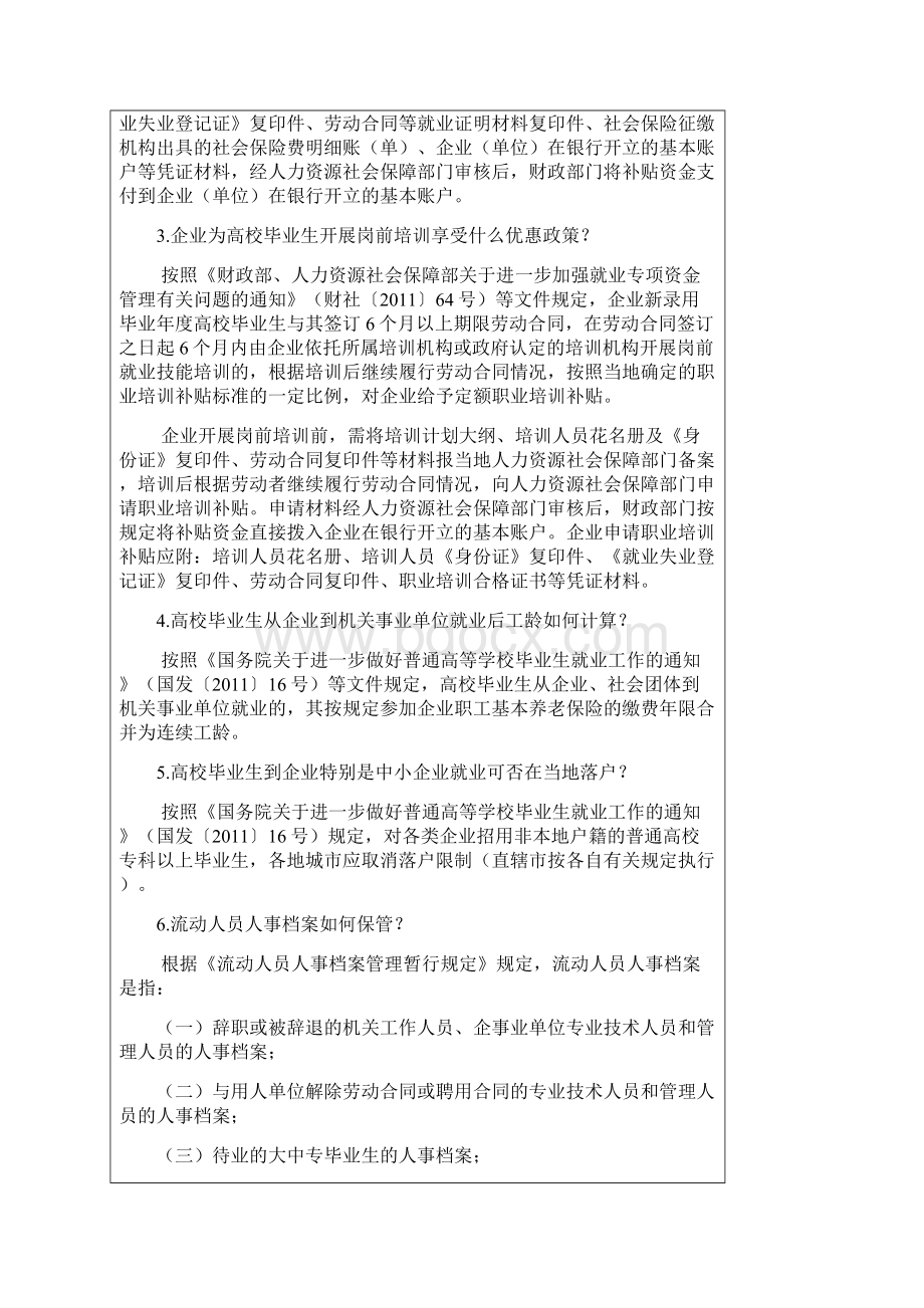 企业吸纳高校毕业生就业优惠政策问答.docx_第2页