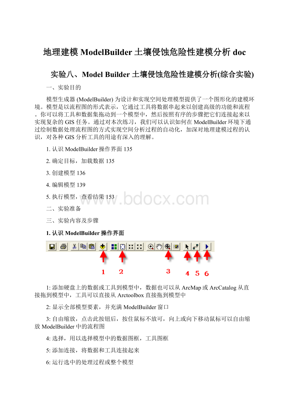 地理建模ModelBuilder土壤侵蚀危险性建模分析docWord下载.docx_第1页