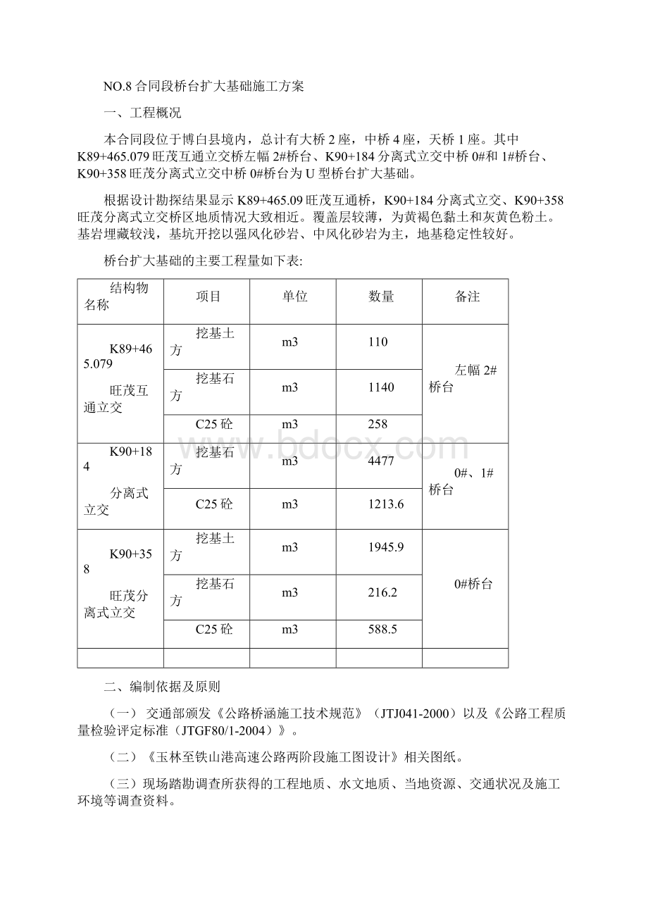 桥梁扩大基础施工方案.docx_第2页