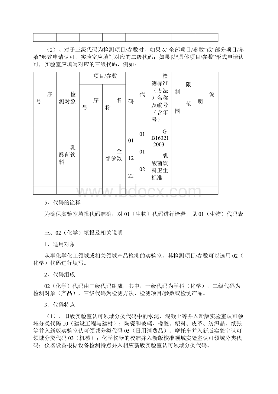 试验室认可领域分类填报及相关说明综述.docx_第3页