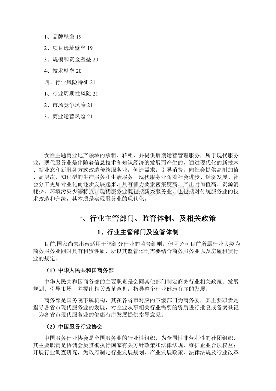 女性主题商业地产服务行业分析报告文档格式.docx_第2页