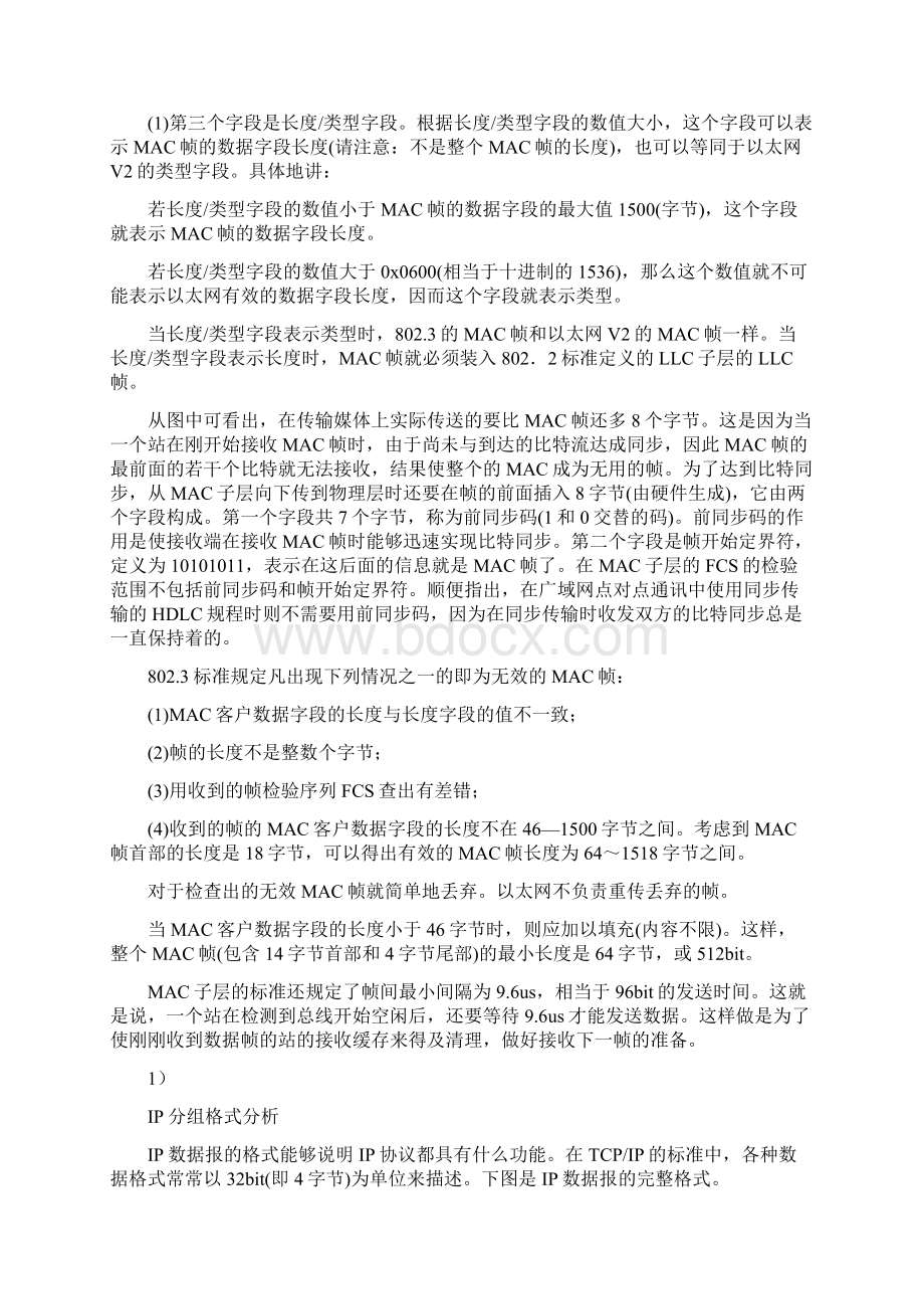 完整版协议分析数据报格式.docx_第2页