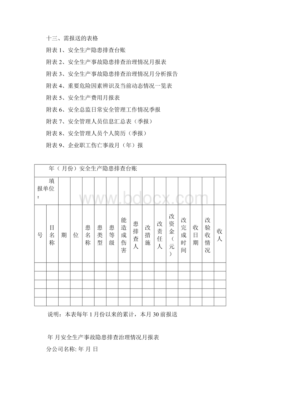 安全月报空资料.docx_第2页