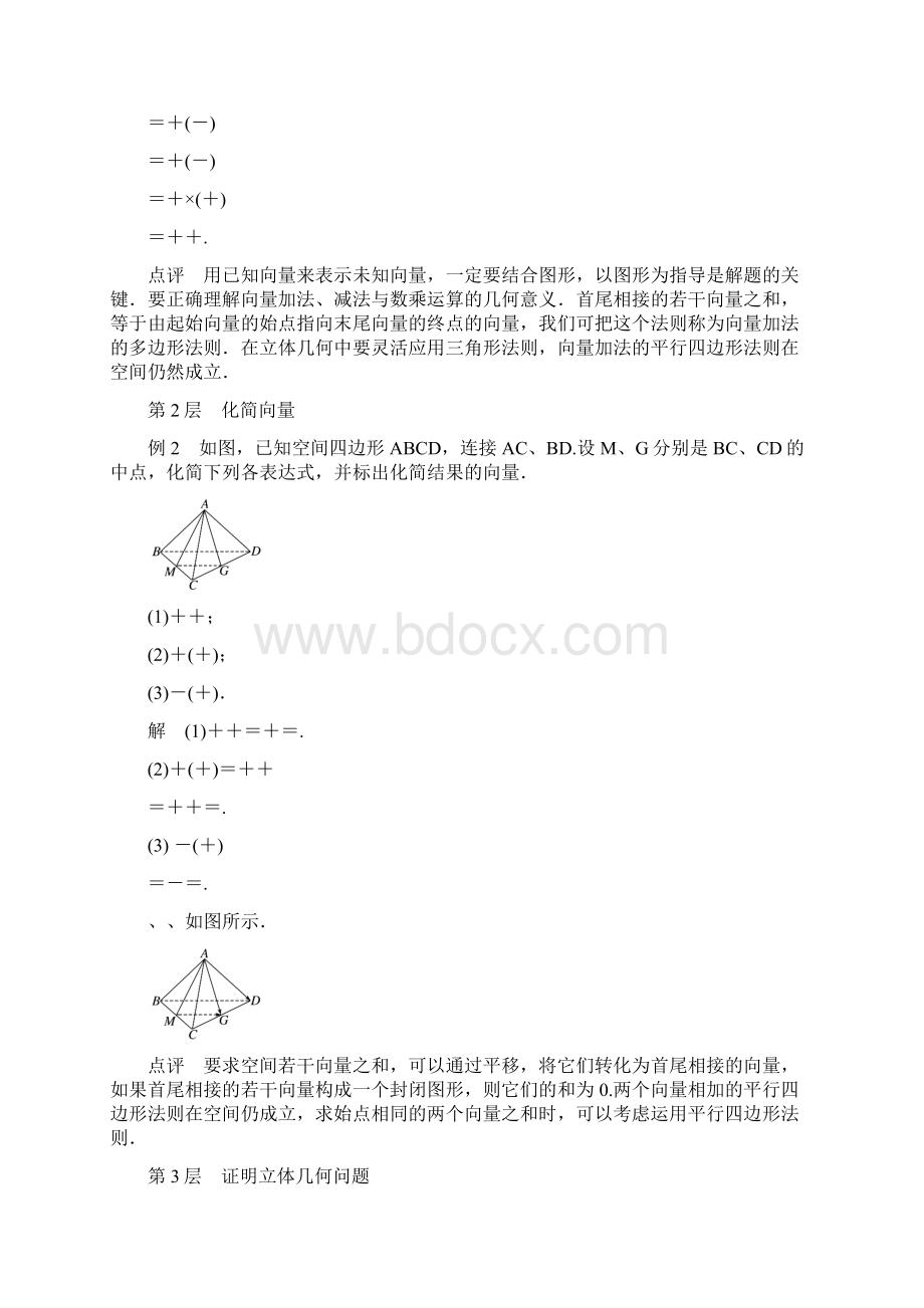 版高中数学人教B版选修21学案3疑难规律方法第三章 空间向量与立体几何.docx_第2页