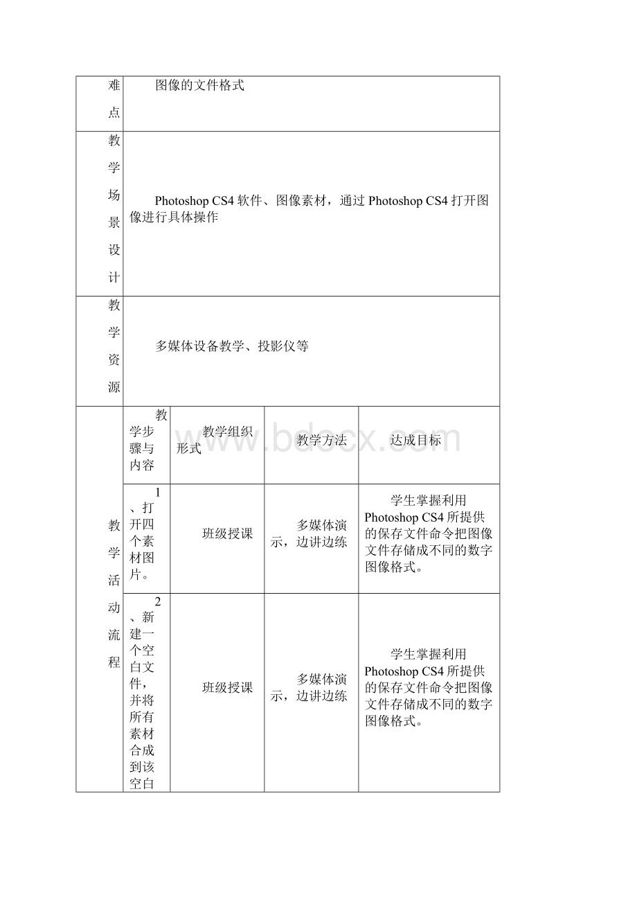 平面设计制作教案详案.docx_第2页