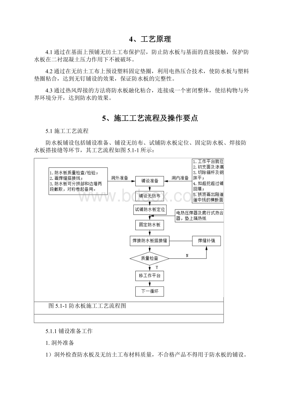 隧道复合防水板铺设施工工法Word文档格式.docx_第2页