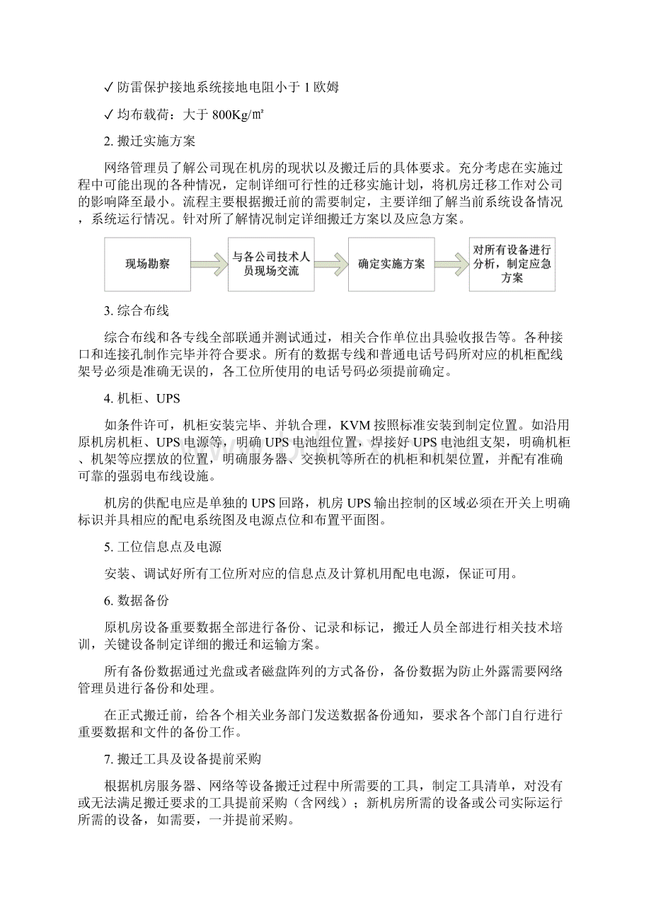 实用XX机房网络设备整体搬迁实施项目解决方案Word文档格式.docx_第3页