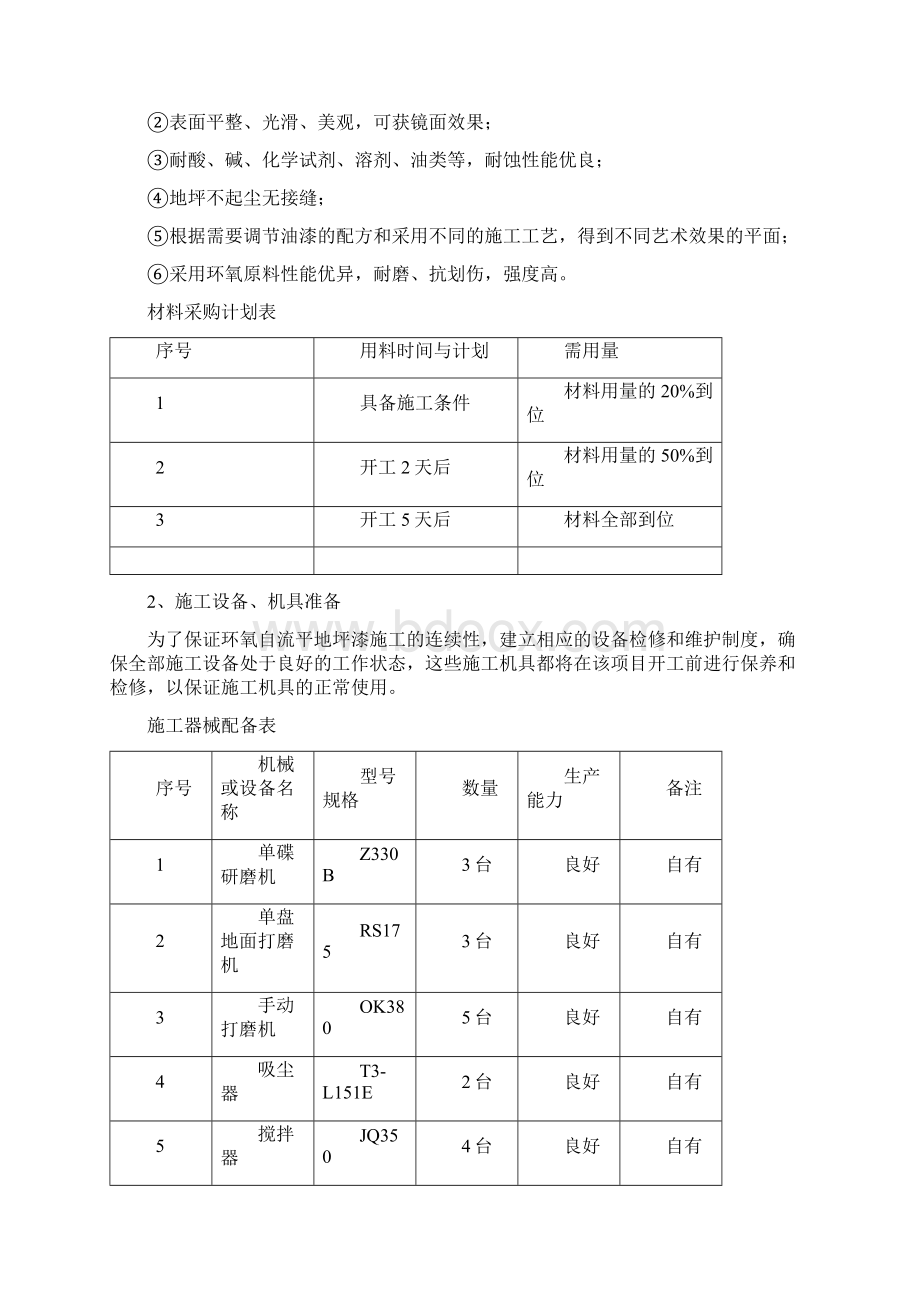 地下室环氧树脂地坪漆专项施工方案Word格式文档下载.docx_第3页