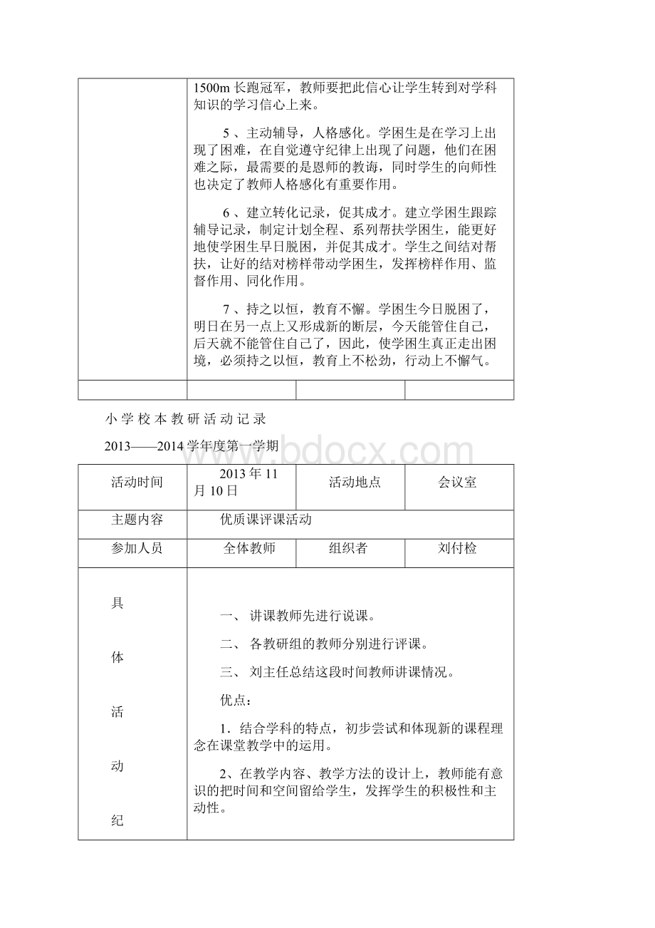 金刘学校校本教研活动记录.docx_第2页