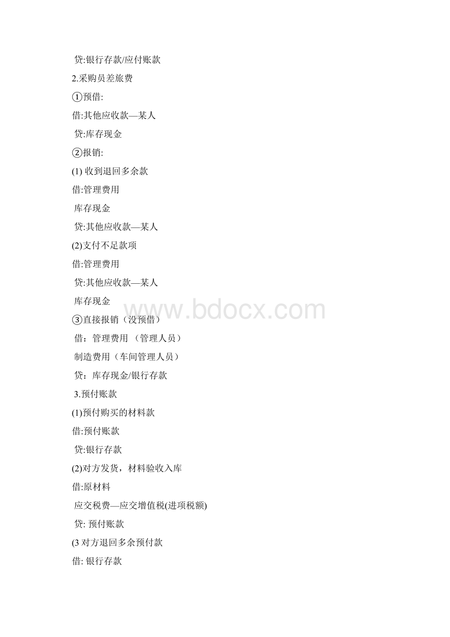 基础会计分录总结.docx_第2页