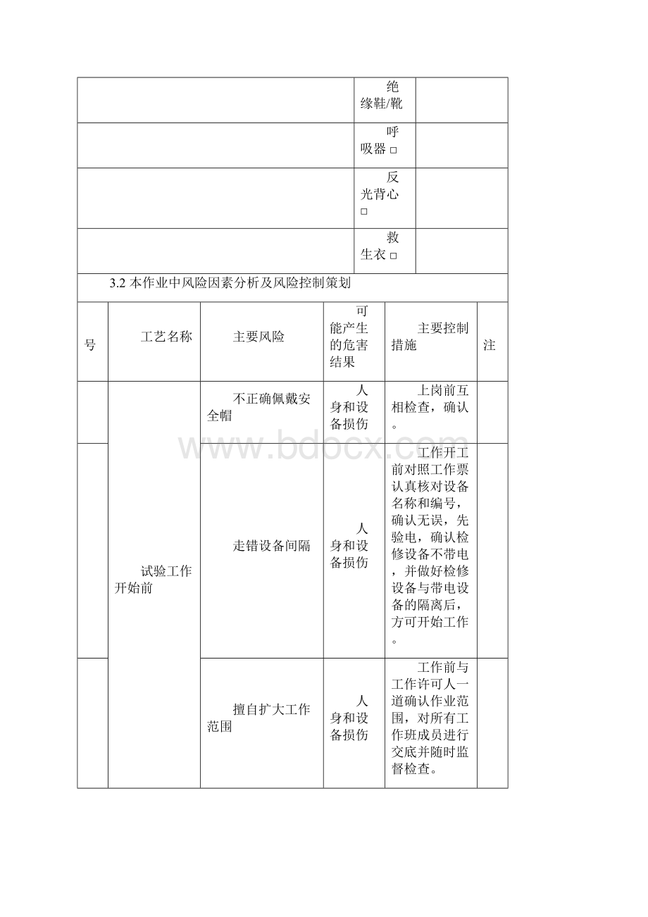 高压电动机及电缆试验作业指导书Word下载.docx_第3页