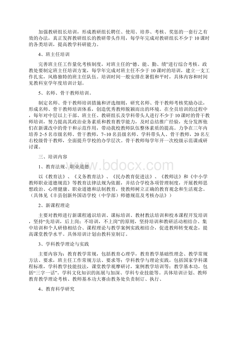 教师培训考核制度.docx_第3页