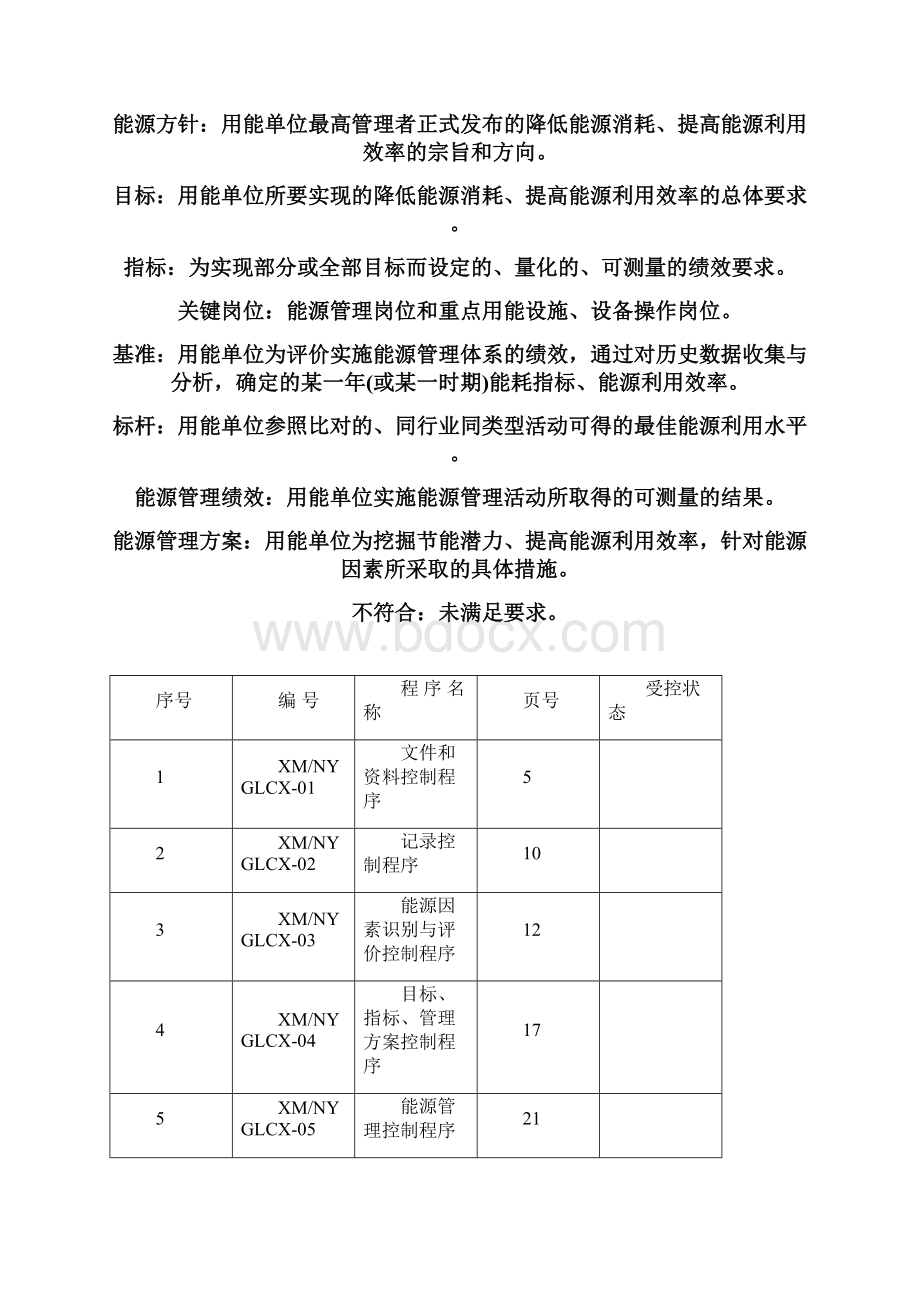 能源管理体系程序文件全套资料沥血贡献资料.docx_第2页