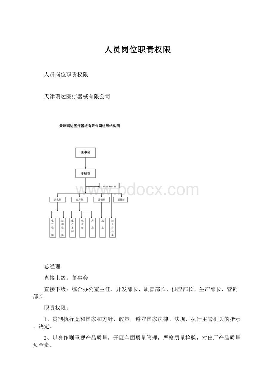 人员岗位职责权限.docx_第1页