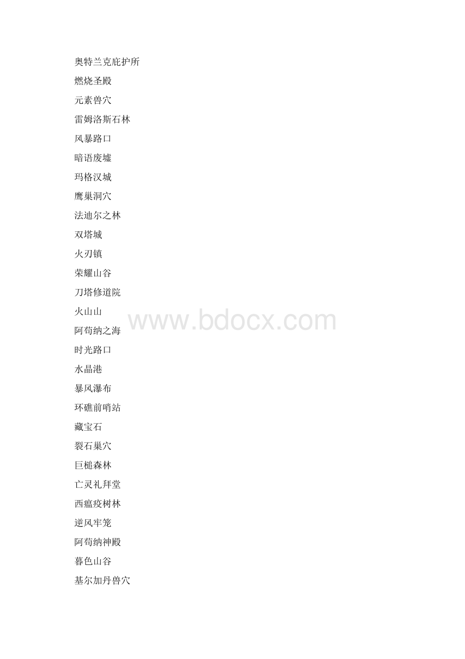 奇幻世界地名生成器文档格式.docx_第3页