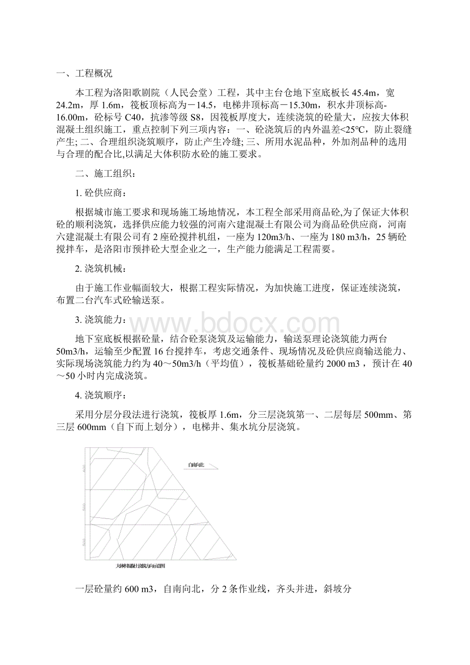 筏板基础大体积砼施工方案.docx_第2页