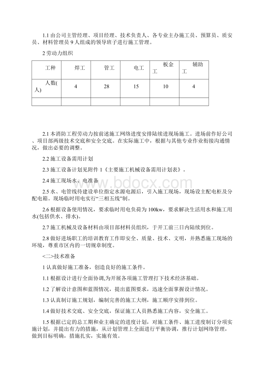 最新版小区消防工程施工组织设计方案.docx_第3页