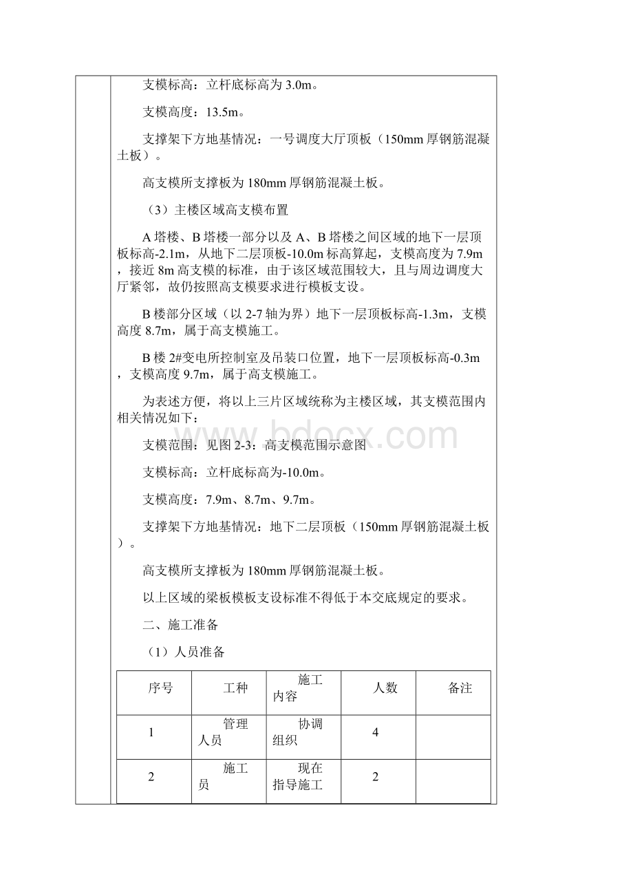 高支模模板支设技术交底0705Word格式.docx_第3页