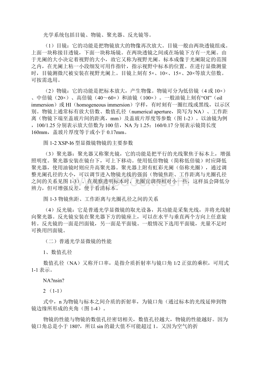 实验一 光学显微镜的使用与微生物观察.docx_第2页